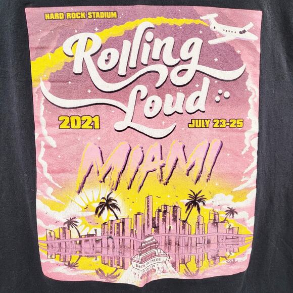 Rolling Loud 2021 Miami Hip-Hop Music Festival DMX Tribute Rap T-Shirt Size M - Picture 3 of 6